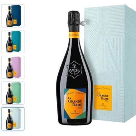 Champagne La Grande Dame 2015 per Paola Paronetto ceramista italiana